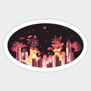 dynamax dogs Sticker